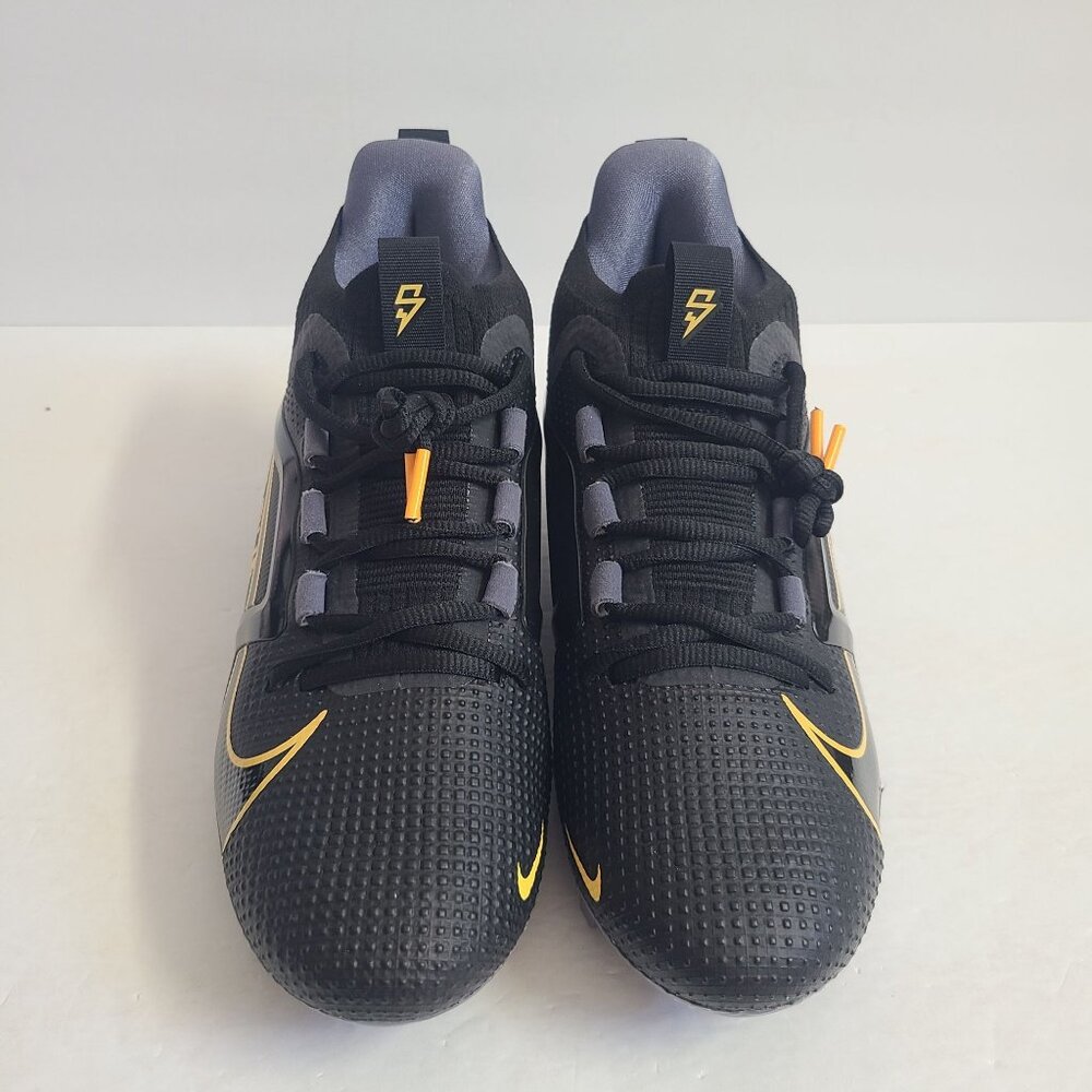NEW Nike Alpha Menace Elite 4 Saquon Barkley Football Cleats HF4313-001 Size 8.5 - Picture 2 of 7